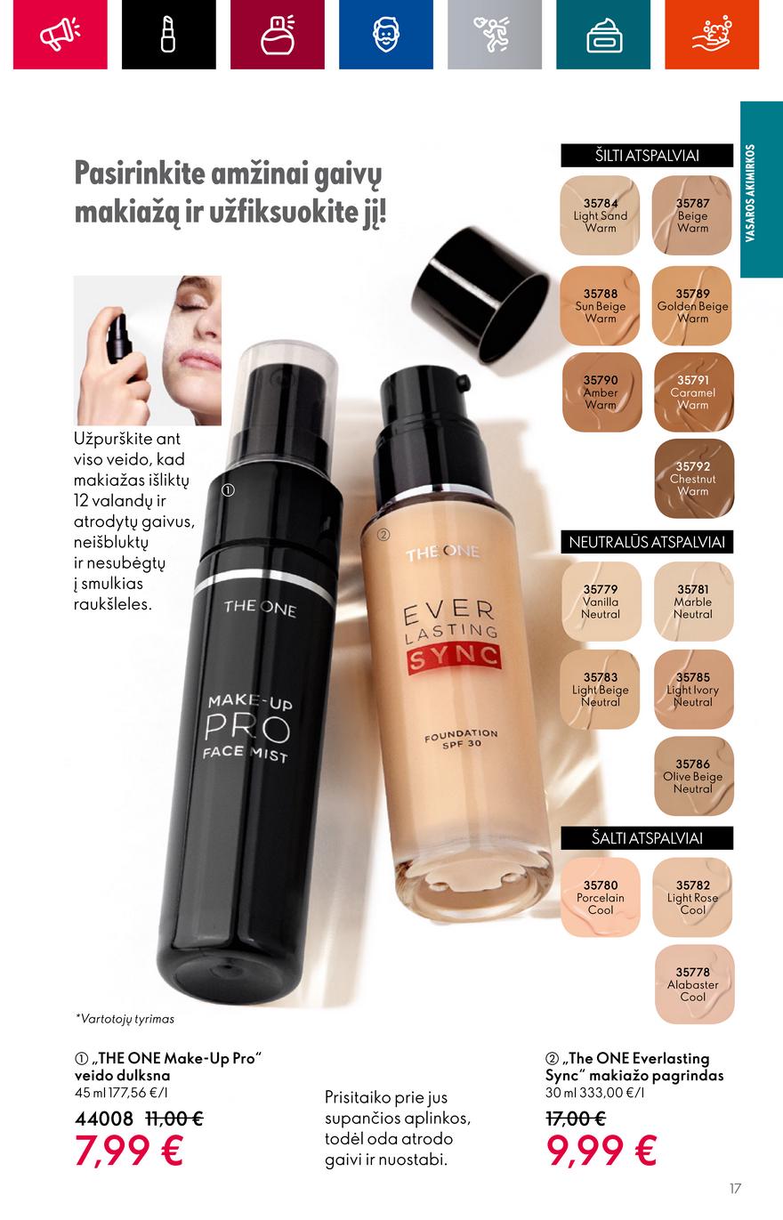 Oriflame katalogas akcijos nuo 
  2023-06-28 iki 
  2023-07-18 | Leidinukas.lt puslapis 17