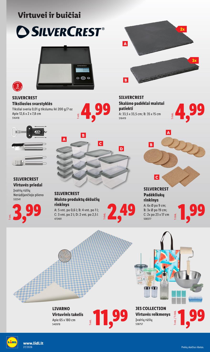 Lidl leidinys akcijos nuo 
  2026-06-29 iki 
  2026-07-05 | Leidinukas.lt puslapis 22