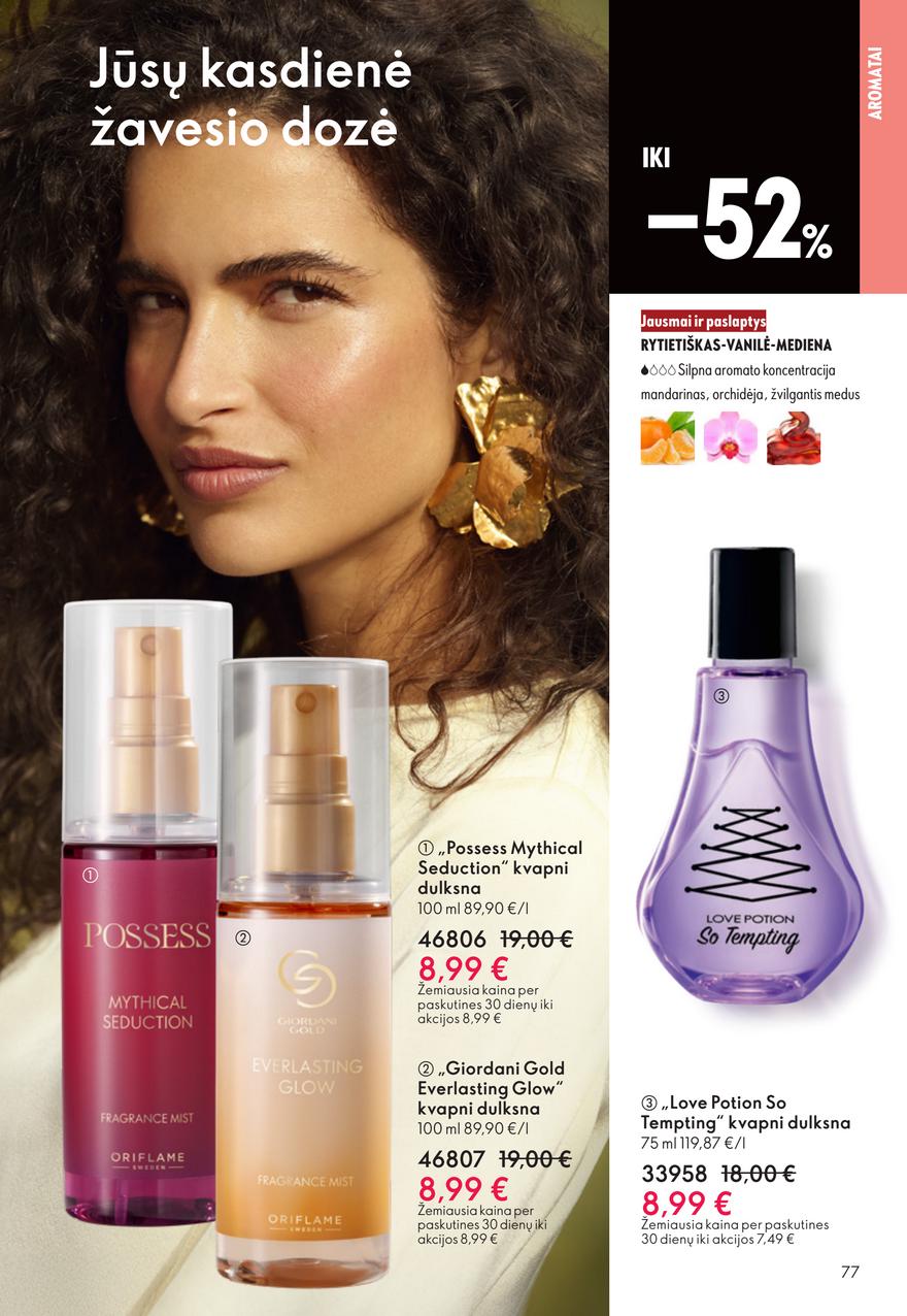 Oriflame katalogas akcijos nuo 
  2025-12-31 iki 
  2026-01-27 | Leidinukas.lt puslapis 77