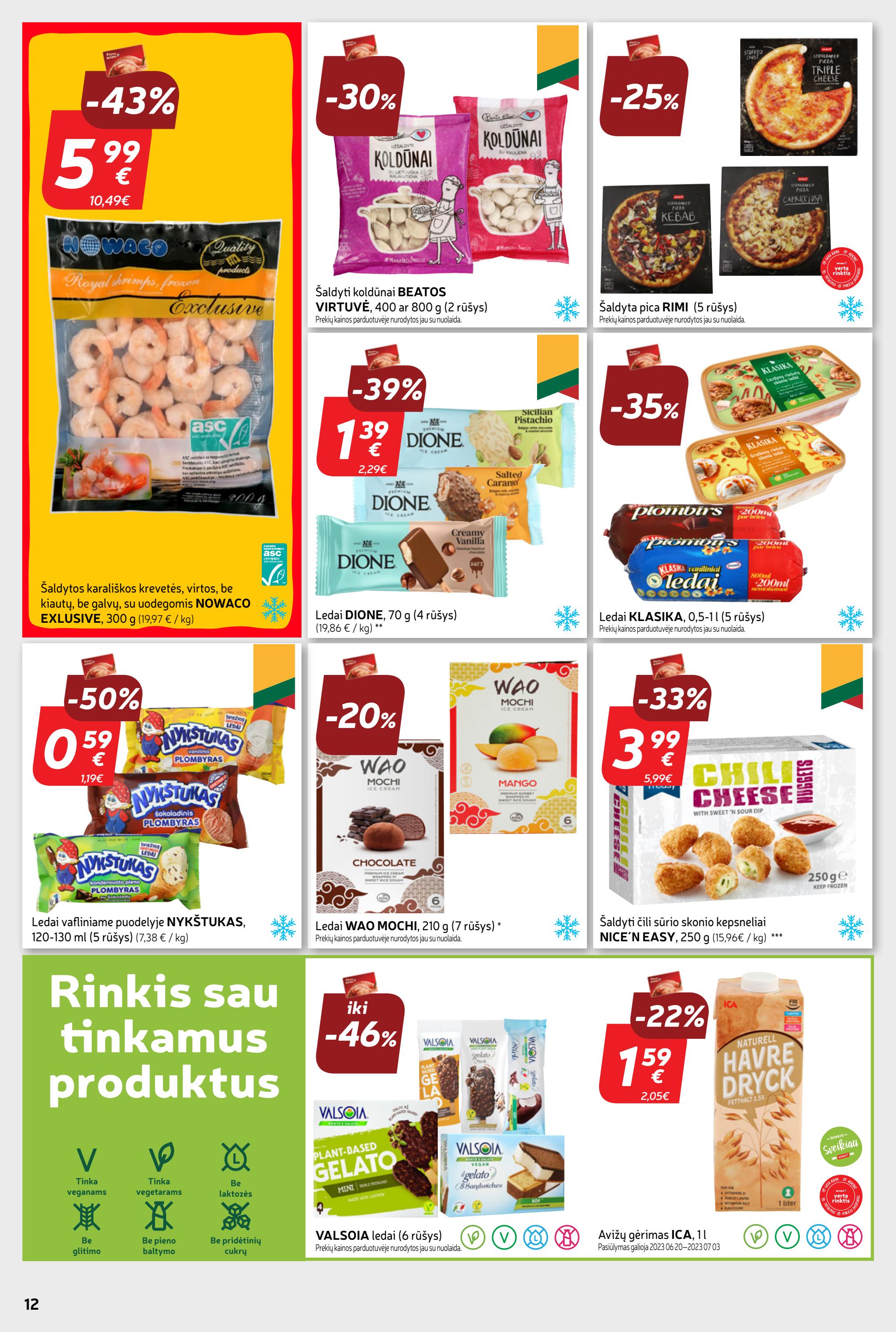 Rimi savaitinis leidinys akcijos nuo 
  2023-06-20 iki 
  2023-06-26 | Leidinukas.lt puslapis 12