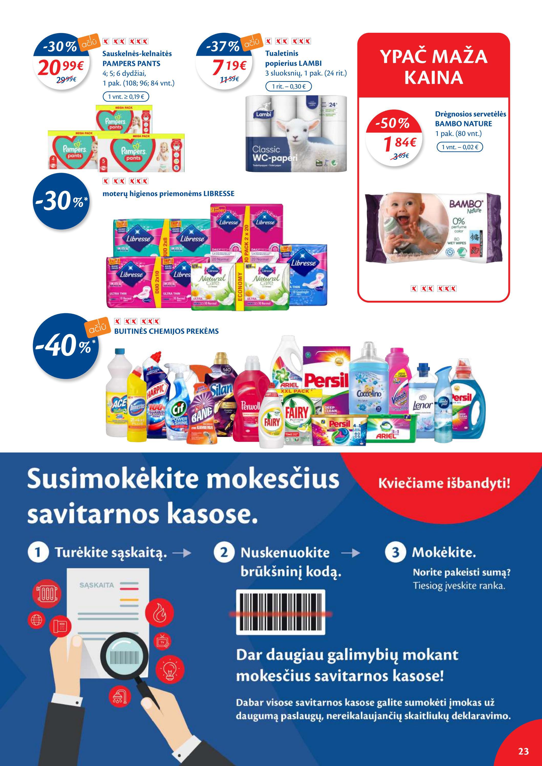 Maxima kaininis leidinys akcijos nuo
2022-05-17 iki
2022-05-23 | Leidinukas.lt puslapis 23