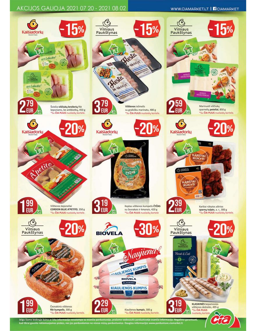 Čia market leidinys akcijos nuo 
  2021-07-20 iki 
  2021-08-02 | Leidinukas.lt puslapis 4