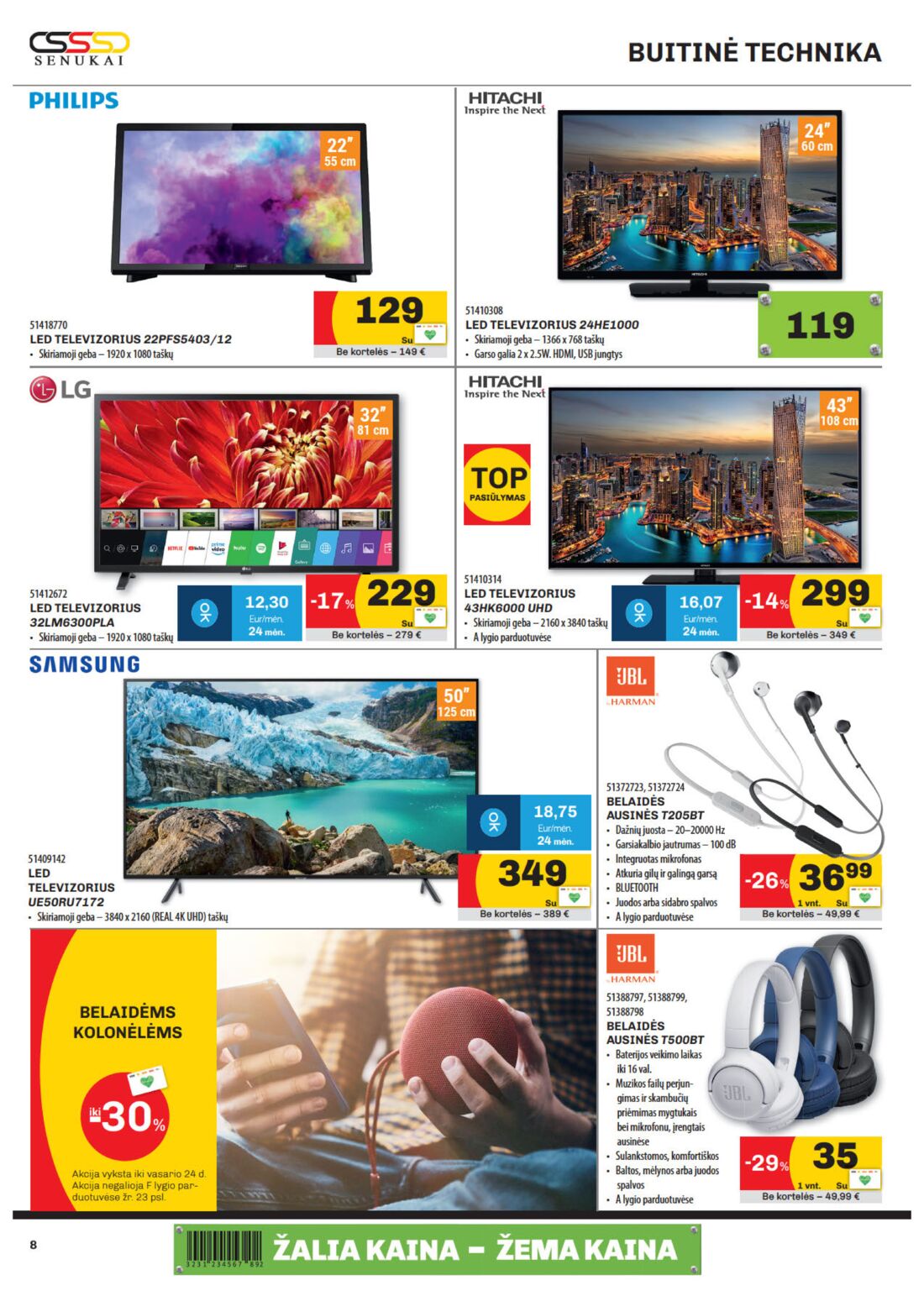 Senukai reklaminis leidinys akcijos nuo 
  2020-02-06 iki 
  2020-02-24 | Leidinukas.lt puslapis 8