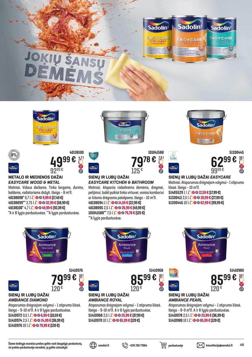 Senukai leidinys akcijos nuo 
  2025-10-02 iki 
  2025-11-03 | Leidinukas.lt puslapis 49