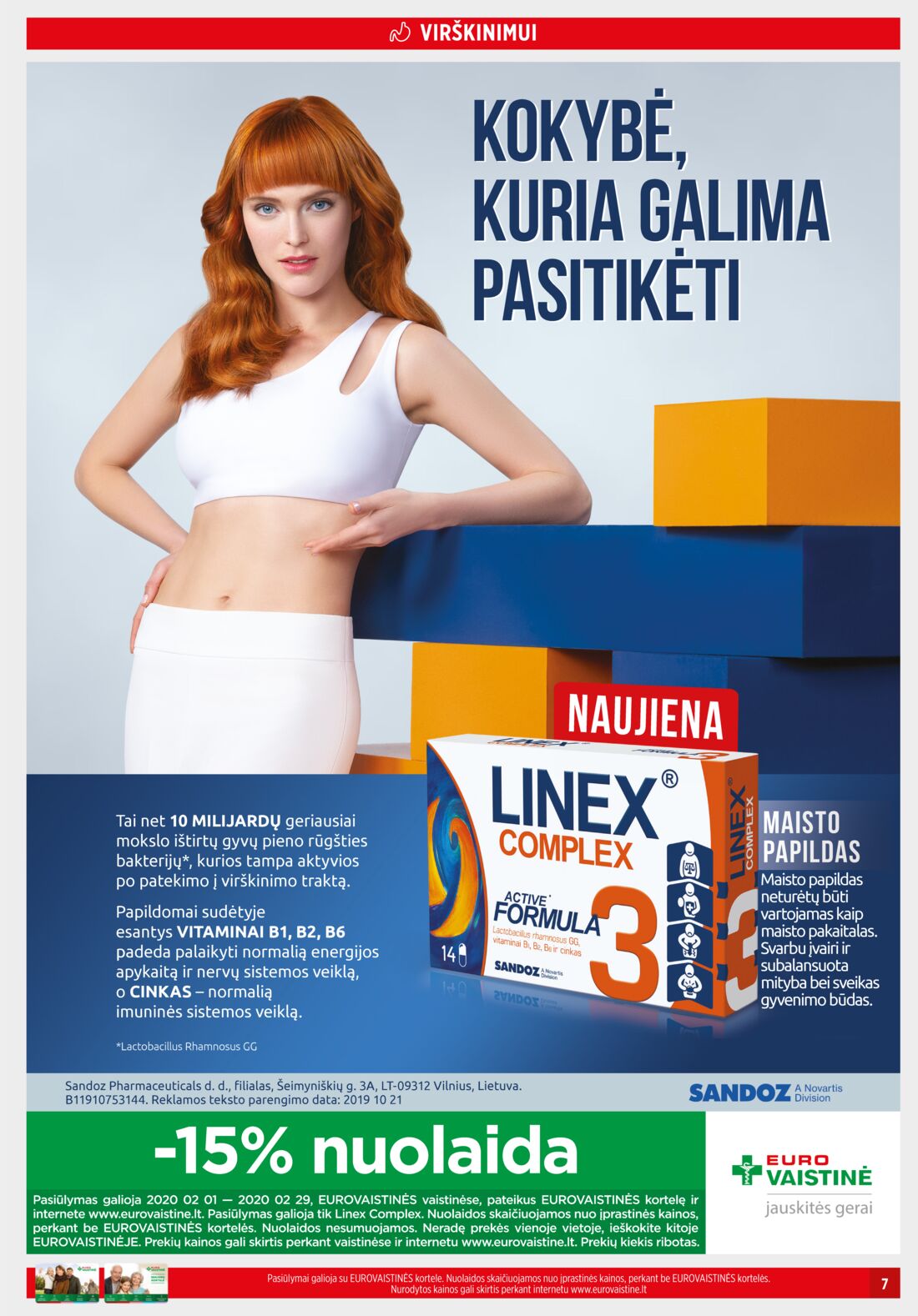 Euro vaistinė leidinys akcijos nuo 
  2020-02-01 iki 
  2020-02-29 | Leidinukas.lt puslapis 7