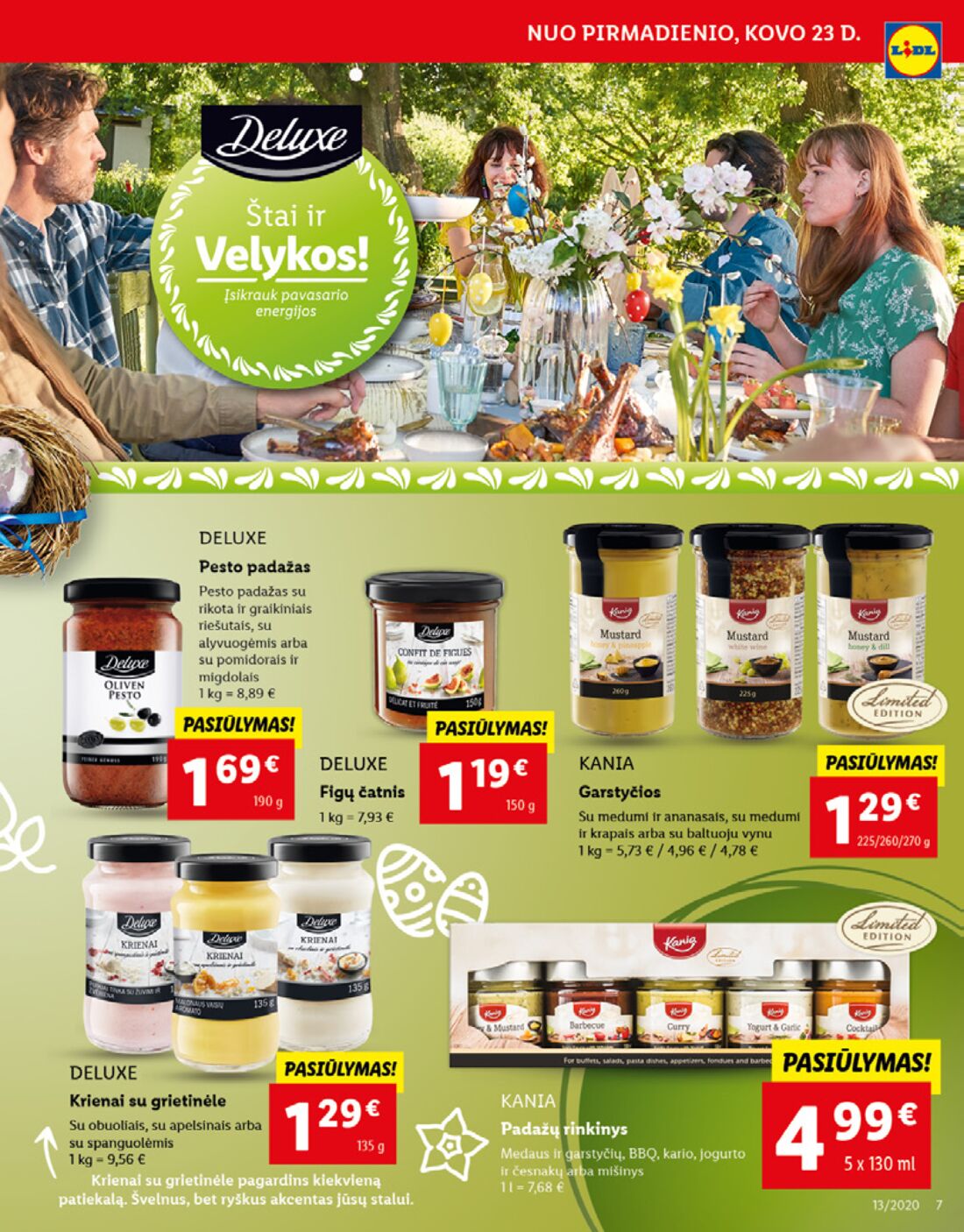 Lidl savaitinis leidinys akcijos nuo 
  2020-03-23 iki 
  2020-03-29 | Leidinukas.lt puslapis 7