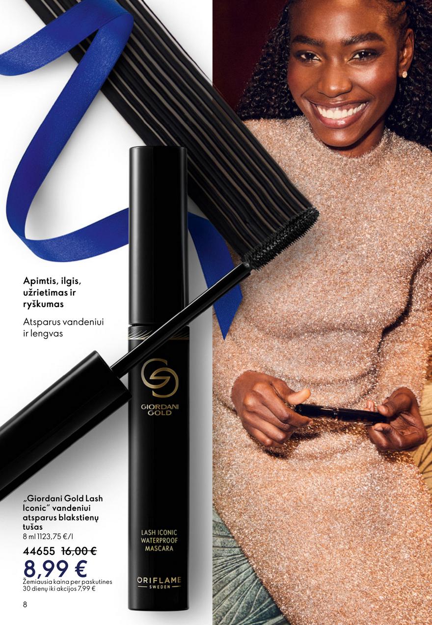 Oriflame katalogas akcijos nuo 
  2025-12-10 iki 
  2025-12-30 | Leidinukas.lt puslapis 8