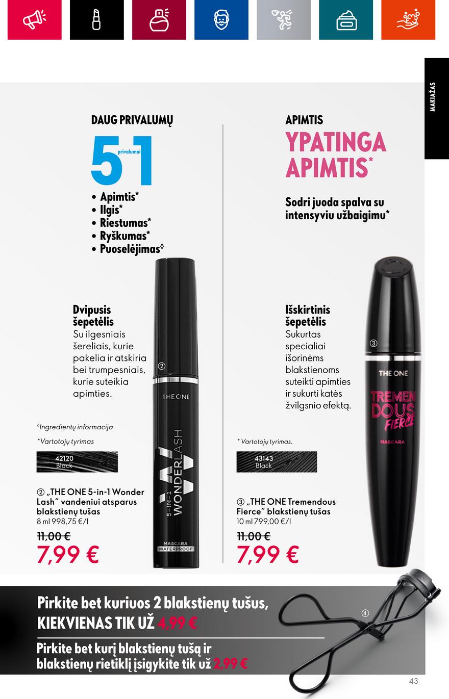 Oriflame katalogas akcijos nuo 
  2023-06-28 iki 
  2023-07-18 | Leidinukas.lt puslapis 43