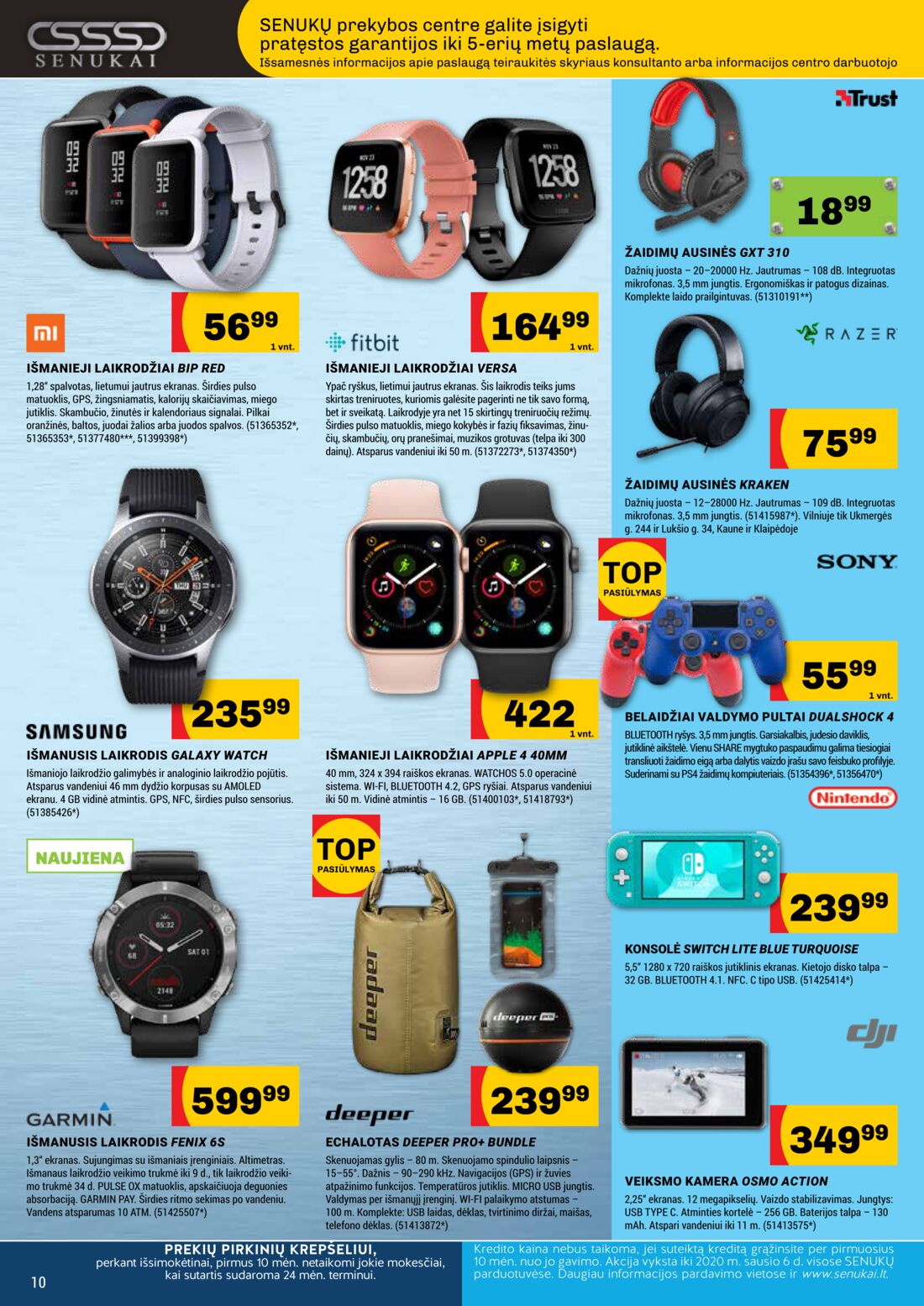 Senukai reklaminis leidinys akcijos nuo 
  2019-11-07 iki 
  2019-12-02 | Leidinukas.lt puslapis 10