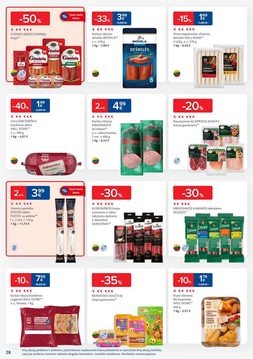 Maxima leidinys akcijos nuo
2025-09-09 iki
2025-09-15 | Leidinukas.lt puslapis 28