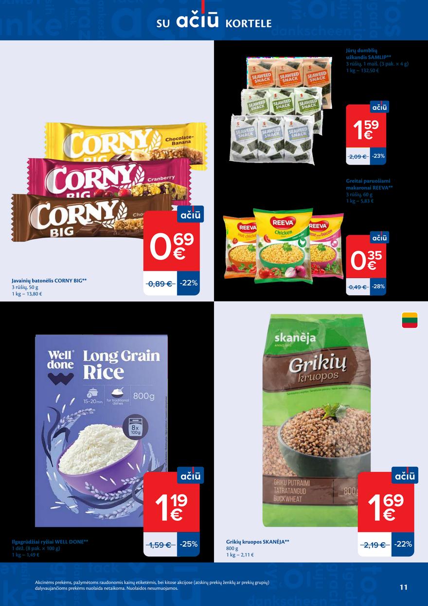 Maxima leidinukas akcijos nuo 
  2026-03-10 iki 
  2026-03-16 | Leidinukas.lt puslapis 11