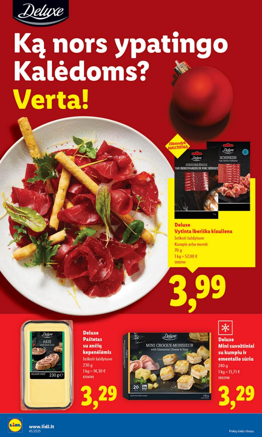 Lidl leidinys akcijos nuo 
  2025-11-03 iki 
  2025-11-09 | Leidinukas.lt puslapis 18