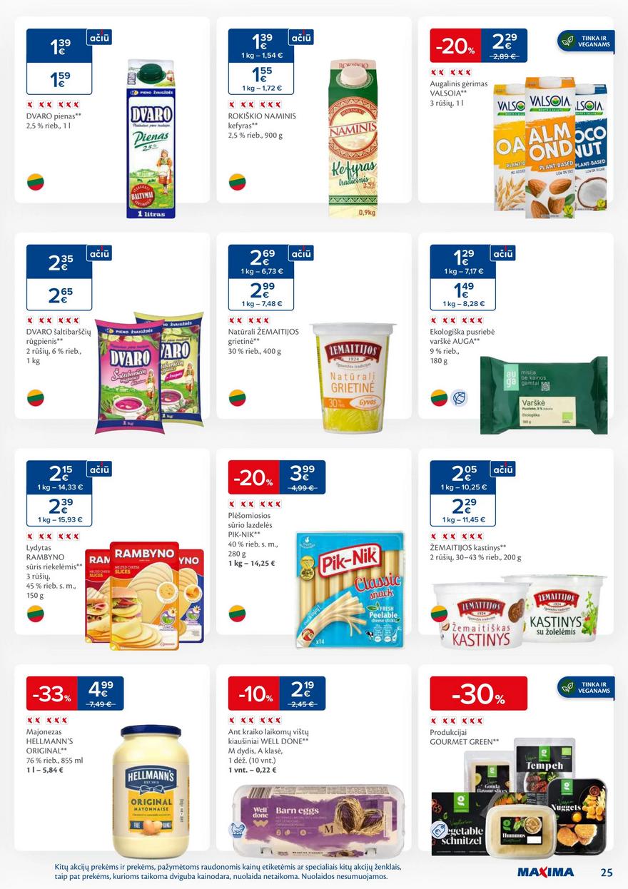 Maxima savaitinis leidinys 22 akcijos nuo 
  2025-05-27 iki 
  2025-06-02 | Leidinukas.lt puslapis 25