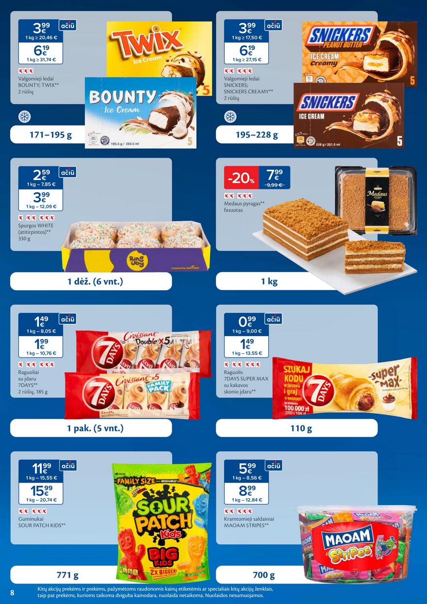 Maxima leidinukas akcijos nuo 
  2025-07-01 iki 
  2025-07-28 | Leidinukas.lt puslapis 8