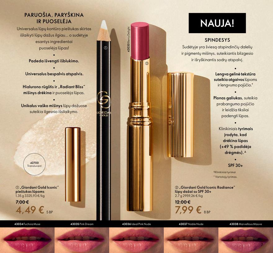 Oriflame katalogas akcijos nuo 
  2022-03-01 iki 
  2022-03-31 | Leidinukas.lt puslapis 7