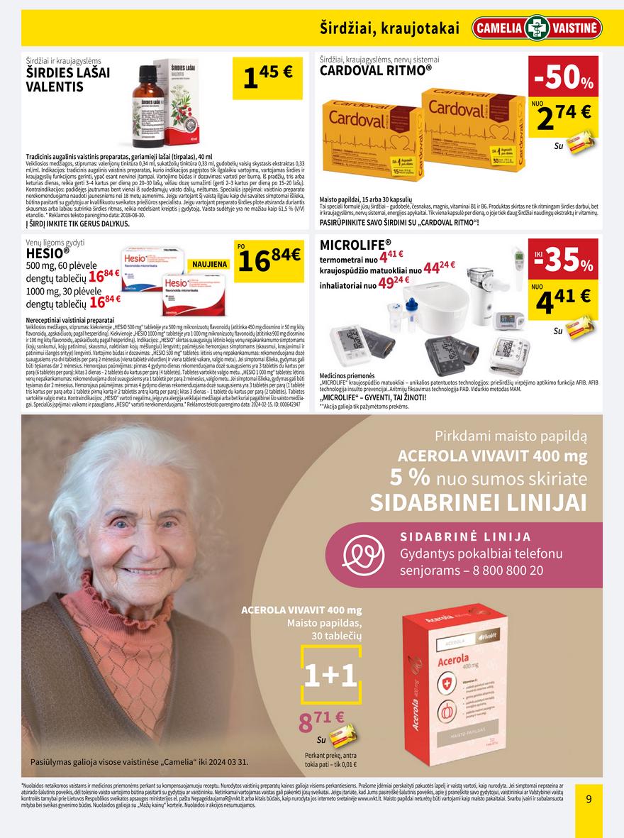 Camelia kovo leidinys akcijos nuo 
  2024-03-01 iki 
  2024-03-31 | Leidinukas.lt puslapis 9