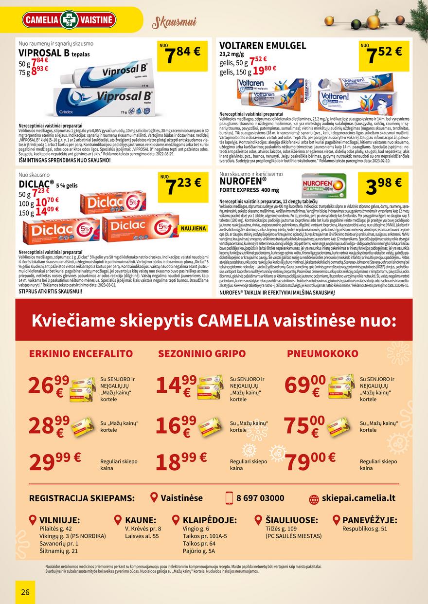 Camelia leidinys akcijos nuo 
  2023-12-01 iki 
  2024-01-01 | Leidinukas.lt puslapis 26