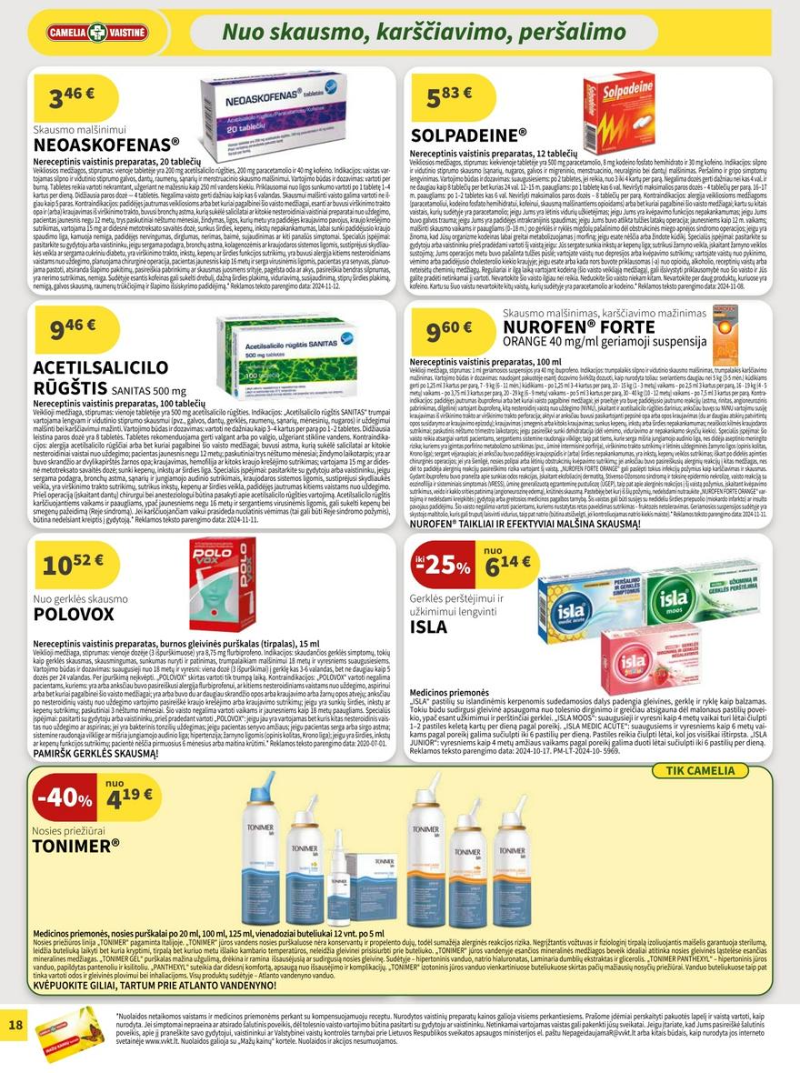 Camelia leidinys akcijos nuo 
  2025-01-01 iki 
  2025-01-31 | Leidinukas.lt puslapis 18