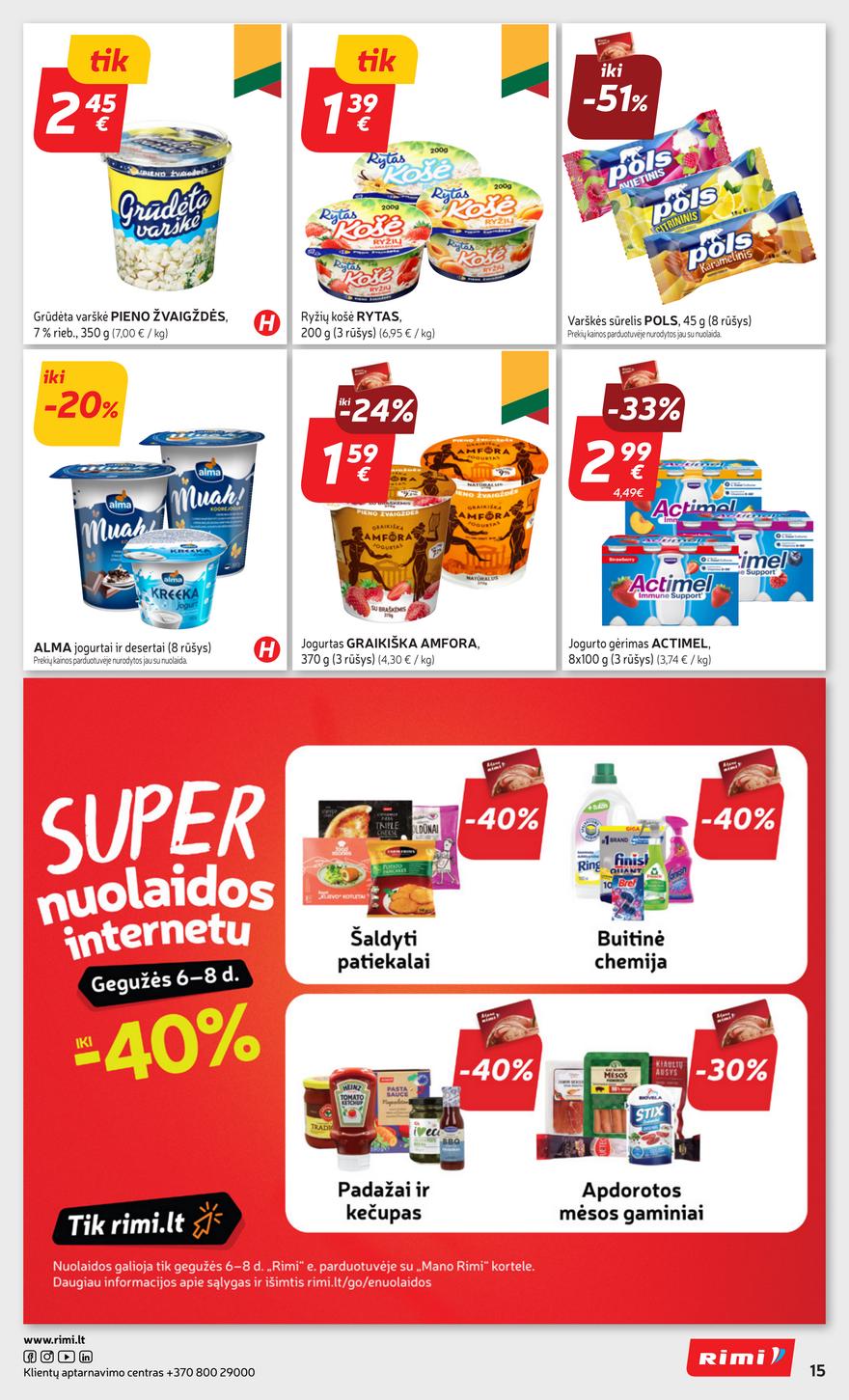 Rimi savaitinis leidinys 19 akcijos nuo 
  2025-05-06 iki 
  2025-05-12 | Leidinukas.lt puslapis 17