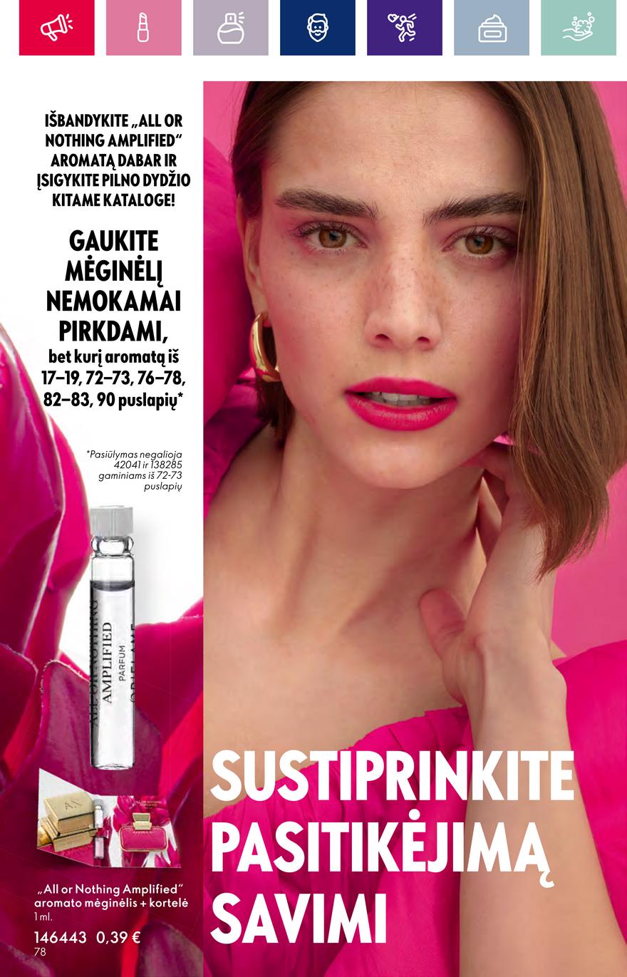 Oriflame katalogas akcijos nuo 
  2023-09-13 iki 
  2023-10-03 | Leidinukas.lt puslapis 78