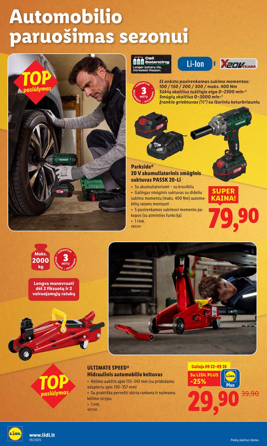 Lidl leidinys akcijos nuo 
  2025-09-22 iki 
  2025-09-28 | Leidinukas.lt puslapis 2