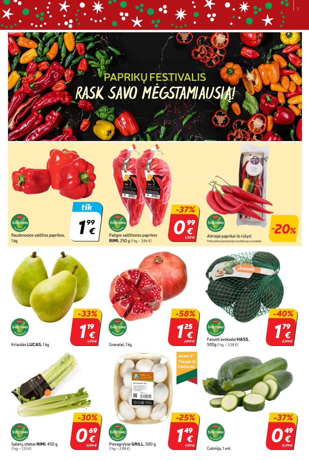 Rimi savaitinis leidinys akcijos nuo 
  2021-11-23 iki 
  2021-11-29 | Leidinukas.lt puslapis 7
