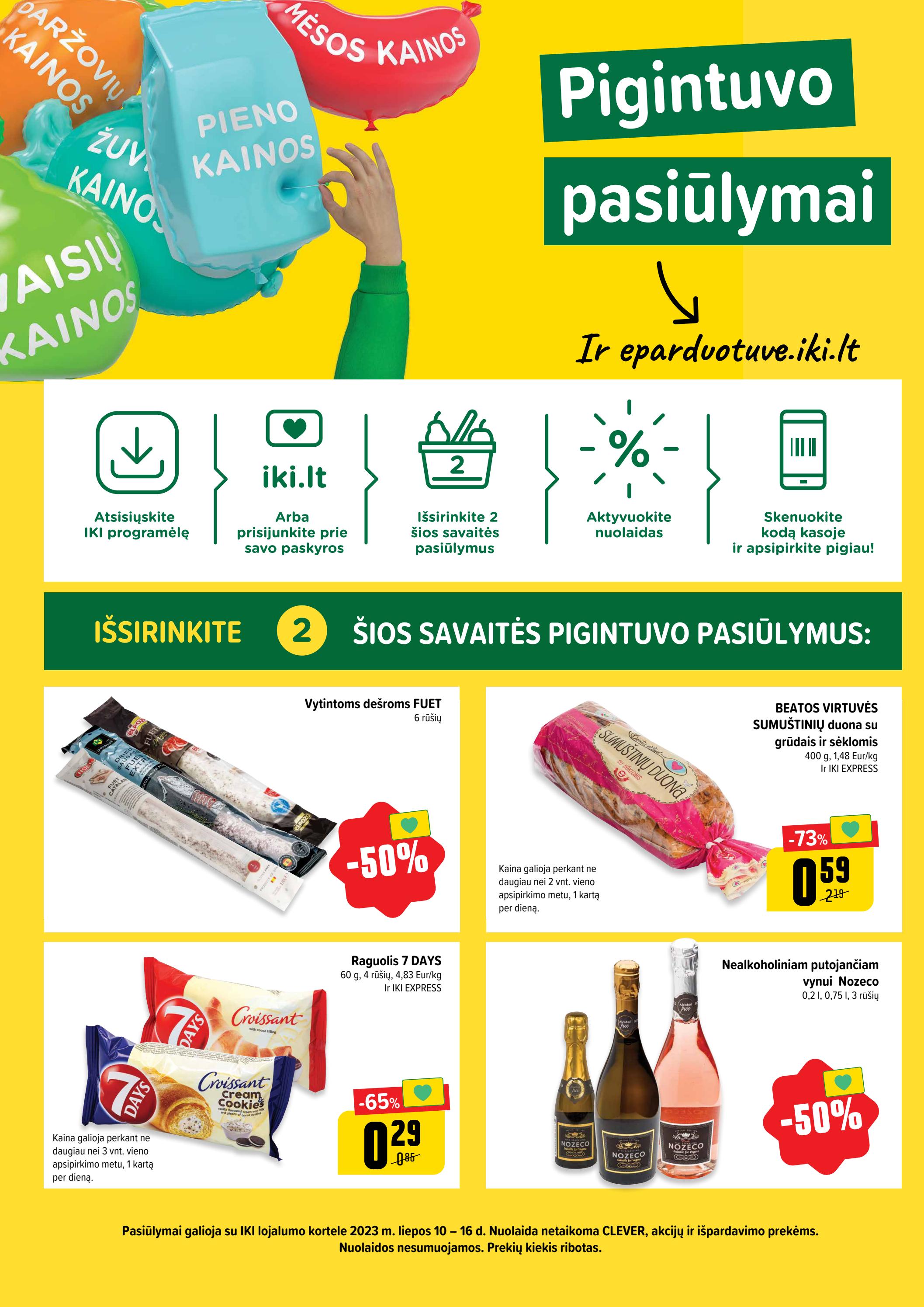 Iki savaitės leidinys akcijos nuo 
  2023-07-10 iki 
  2023-07-16 | Leidinukas.lt puslapis 2