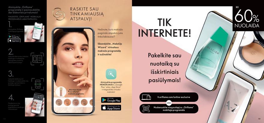 Oriflame katalogas akcijos nuo 
  2021-10-01 iki 
  2021-10-31 | Leidinukas.lt puslapis 61