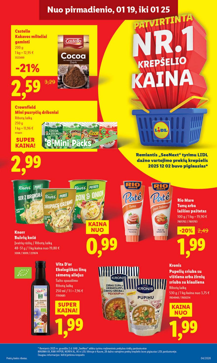 Lidl naujas leidinys akcijos nuo 
  2026-01-19 iki 
  2026-01-25 | Leidinukas.lt puslapis 27