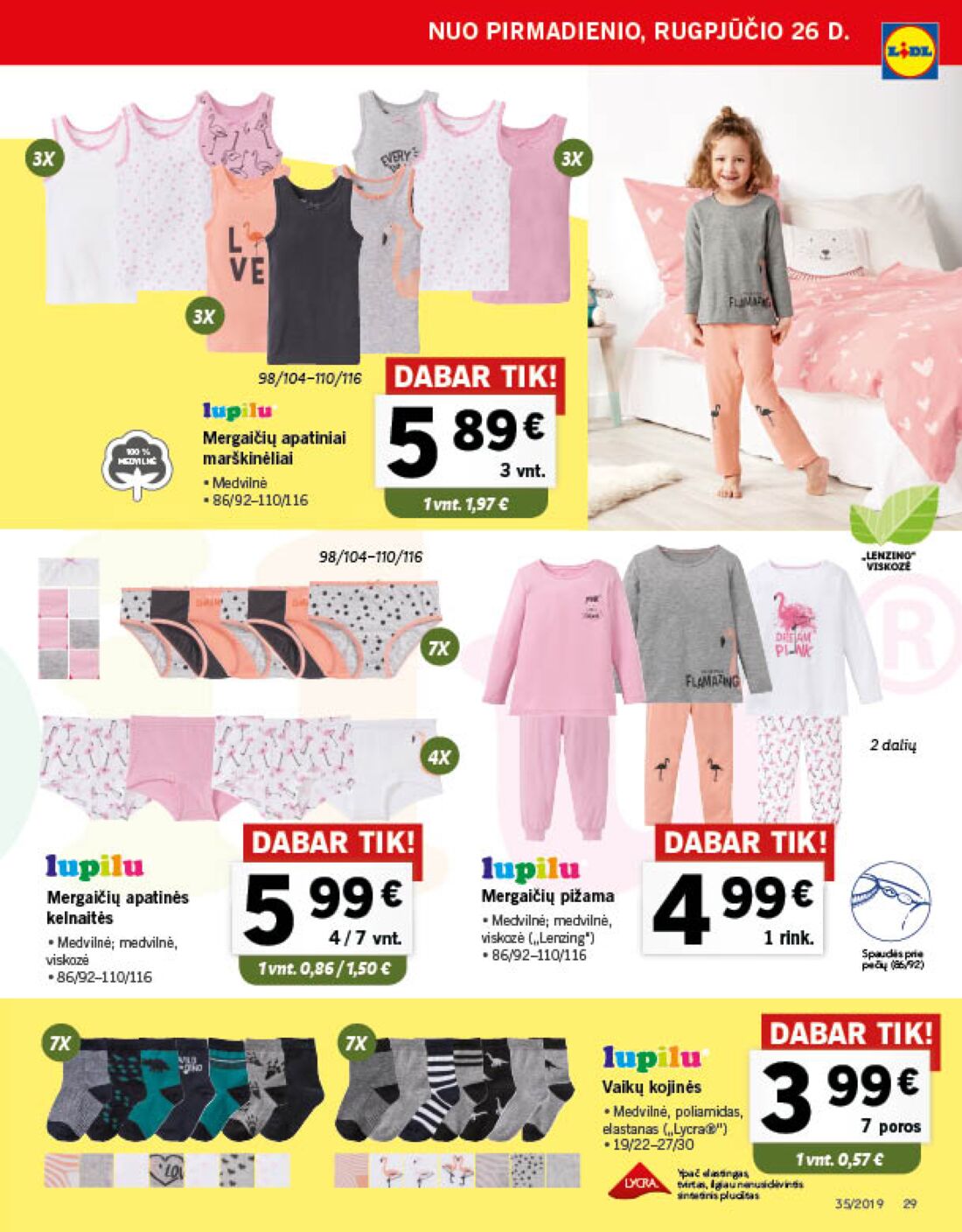 Lidl savaitinis leidinys akcijos nuo 
  2019-08-26 iki 
  2019-09-01 | Leidinukas.lt puslapis 29
