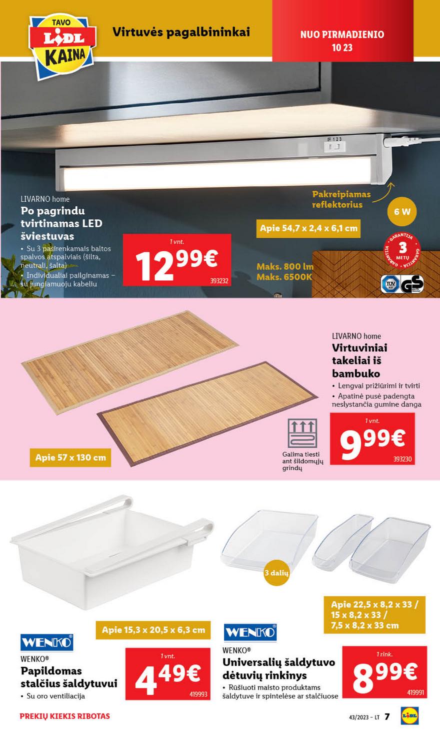 Ldil ne maisto leidinys akcijos nuo 
  2023-10-23 iki 
  2023-10-29 | Leidinukas.lt puslapis 7