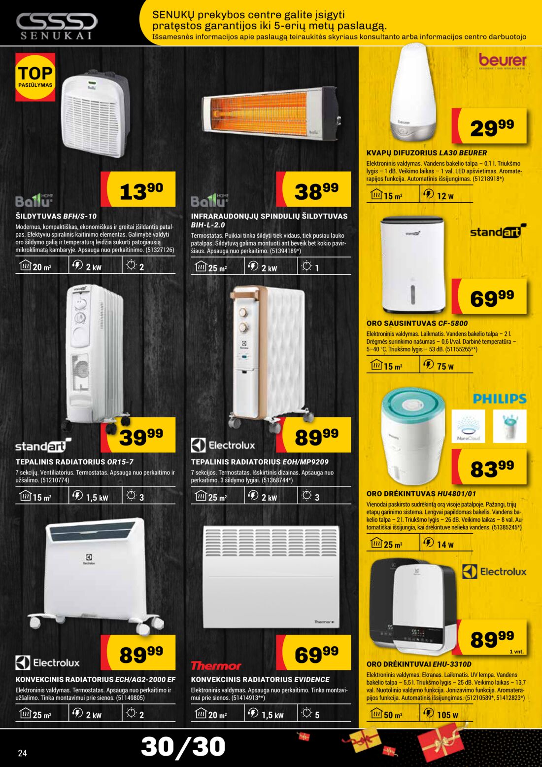 Senukai reklaminis leidinys akcijos nuo 
  2019-11-07 iki 
  2019-12-02 | Leidinukas.lt puslapis 24