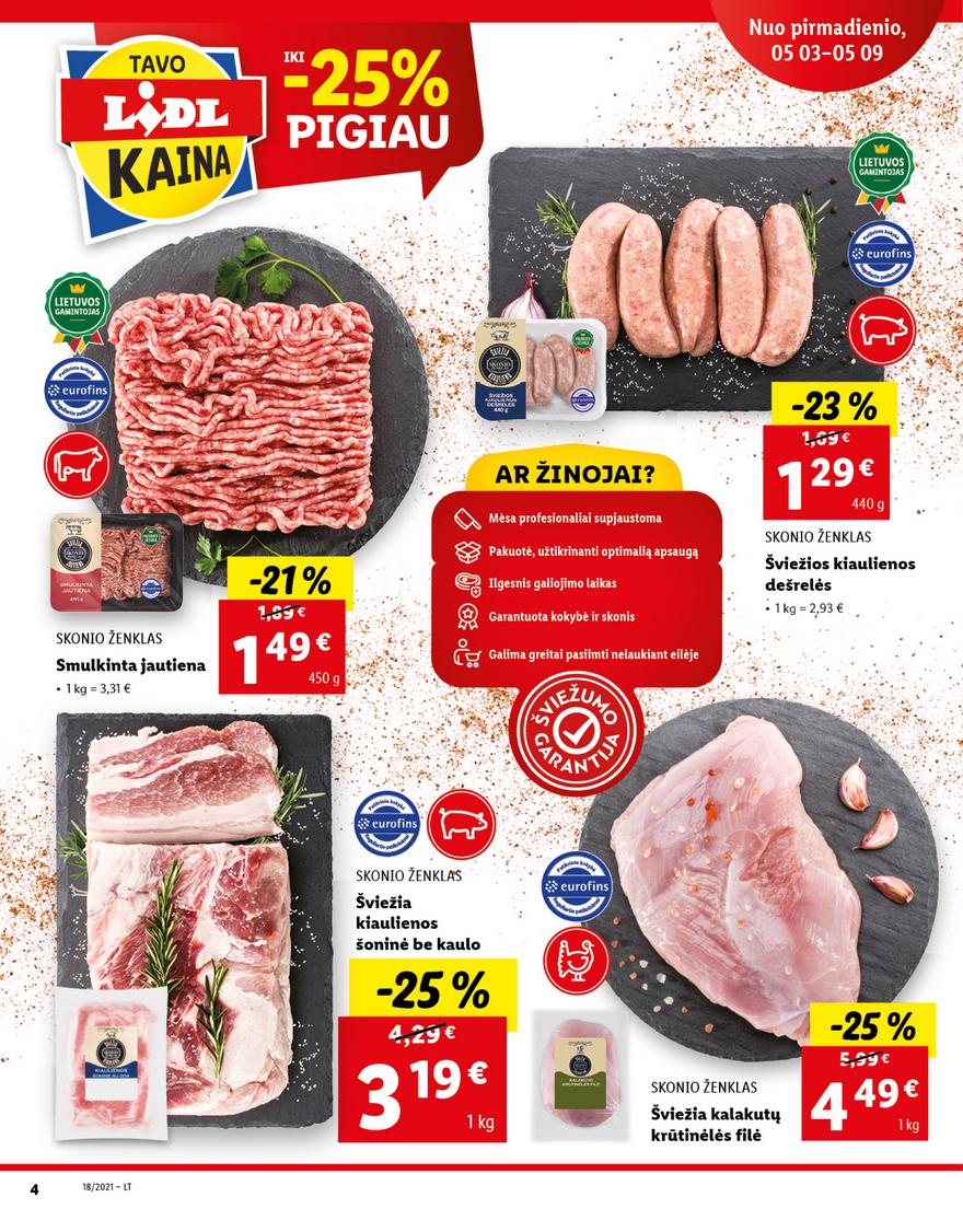 Lidl maisto prekių pasiūlymai akcijos nuo 
  2021-05-03 iki 
  2021-05-09 | Leidinukas.lt puslapis 4