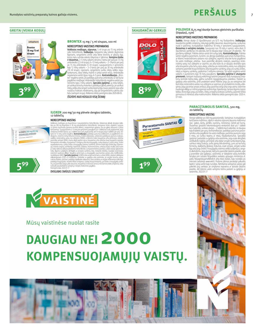 Norfos vaistinės leidinys akcijos nuo 
  2022-05-01 iki 
  2022-05-31 | Leidinukas.lt puslapis 7