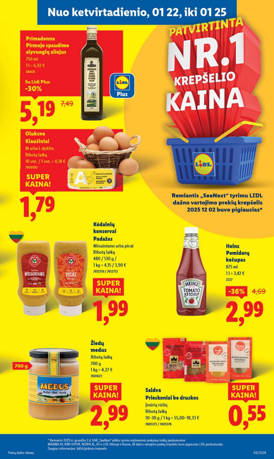 Lidl naujas leidinys akcijos nuo 
  2026-01-19 iki 
  2026-01-25 | Leidinukas.lt puslapis 33