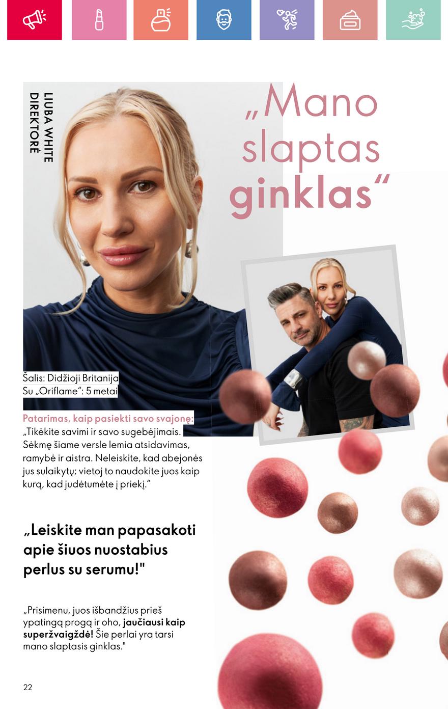 Oriflame katalogas akcijos nuo 
  2025-08-03 iki 
  2025-08-23 | Leidinukas.lt puslapis 22