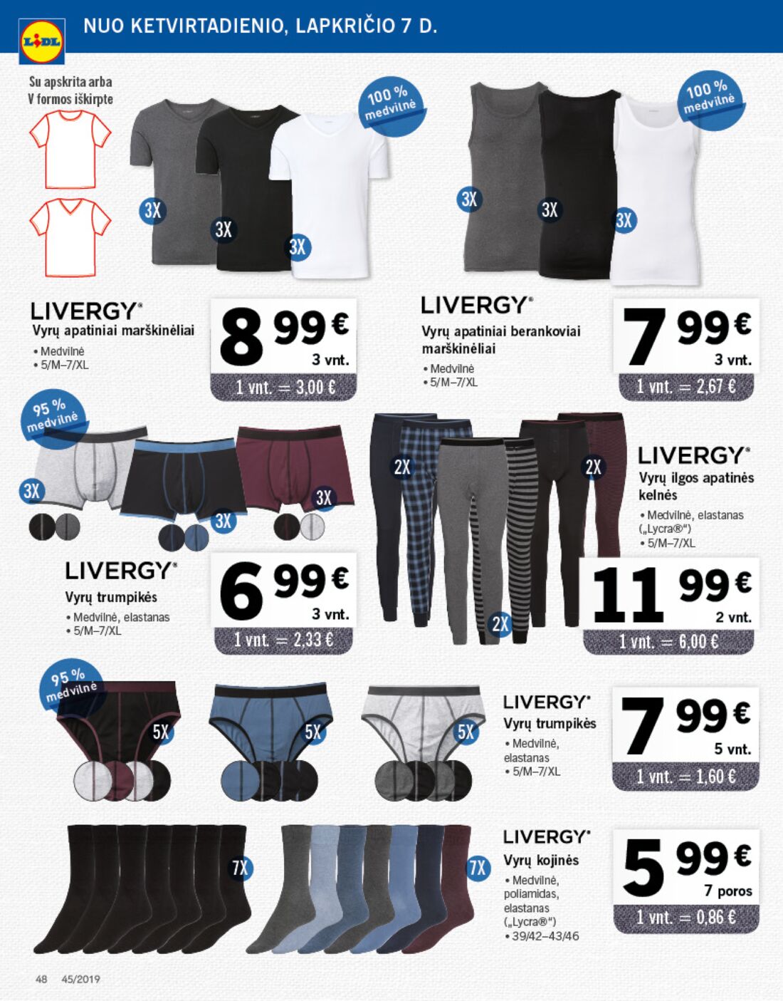 Lidl savaitinis leidinys akcijos nuo 
  2019-11-04 iki 
  2019-11-10 | Leidinukas.lt puslapis 48