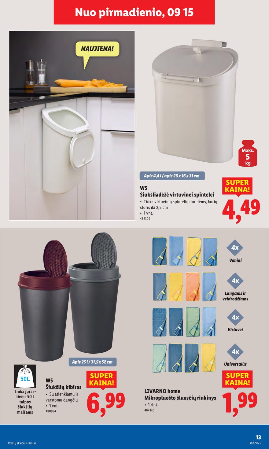 Lidl leidinys akcijos nuo 
  2025-09-15 iki 
  2025-09-21 | Leidinukas.lt puslapis 13
