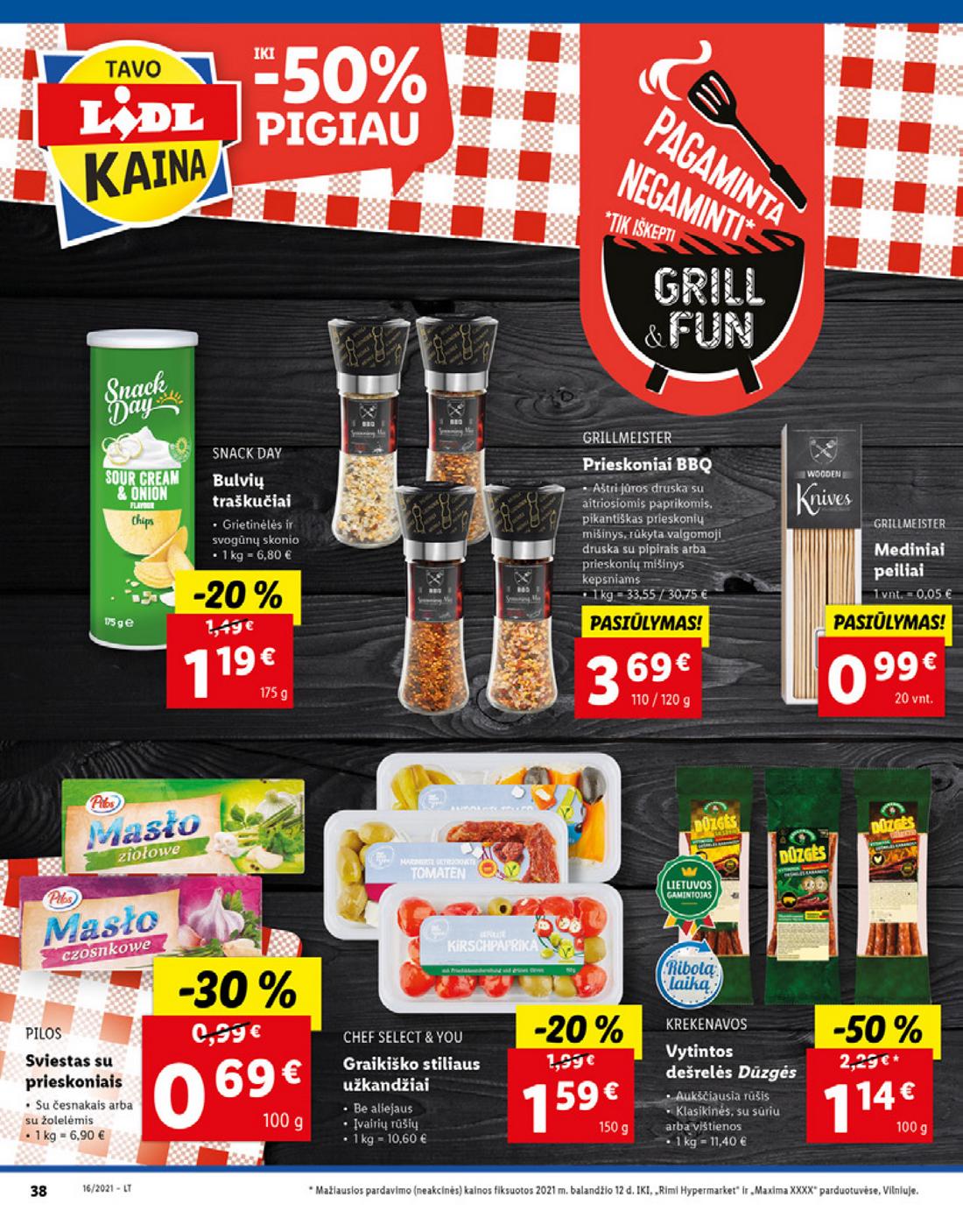 Lidl maisto prekių pasiūlymai akcijos nuo 
  2021-04-19 iki 
  2021-04-25 | Leidinukas.lt puslapis 38