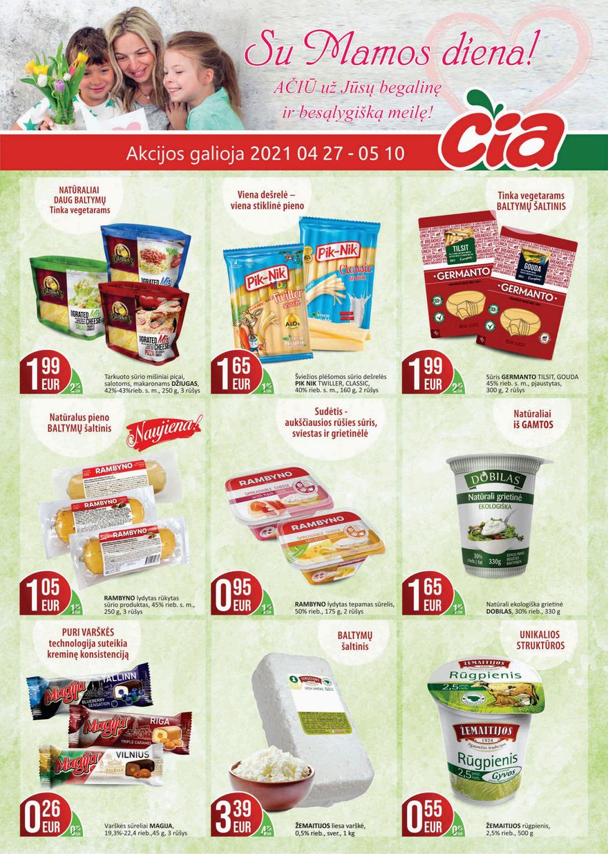 Čia market leidinys akcijos nuo 
  2021-04-27 iki 
  2021-05-10 | Leidinukas.lt puslapis 1