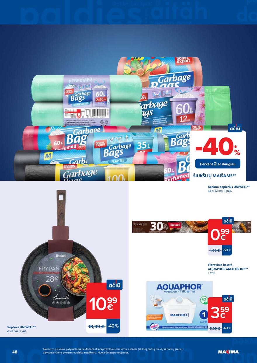 Maxima leidinys akcijos nuo 
  2026-05-19 iki 
  2026-05-25 | Leidinukas.lt puslapis 48