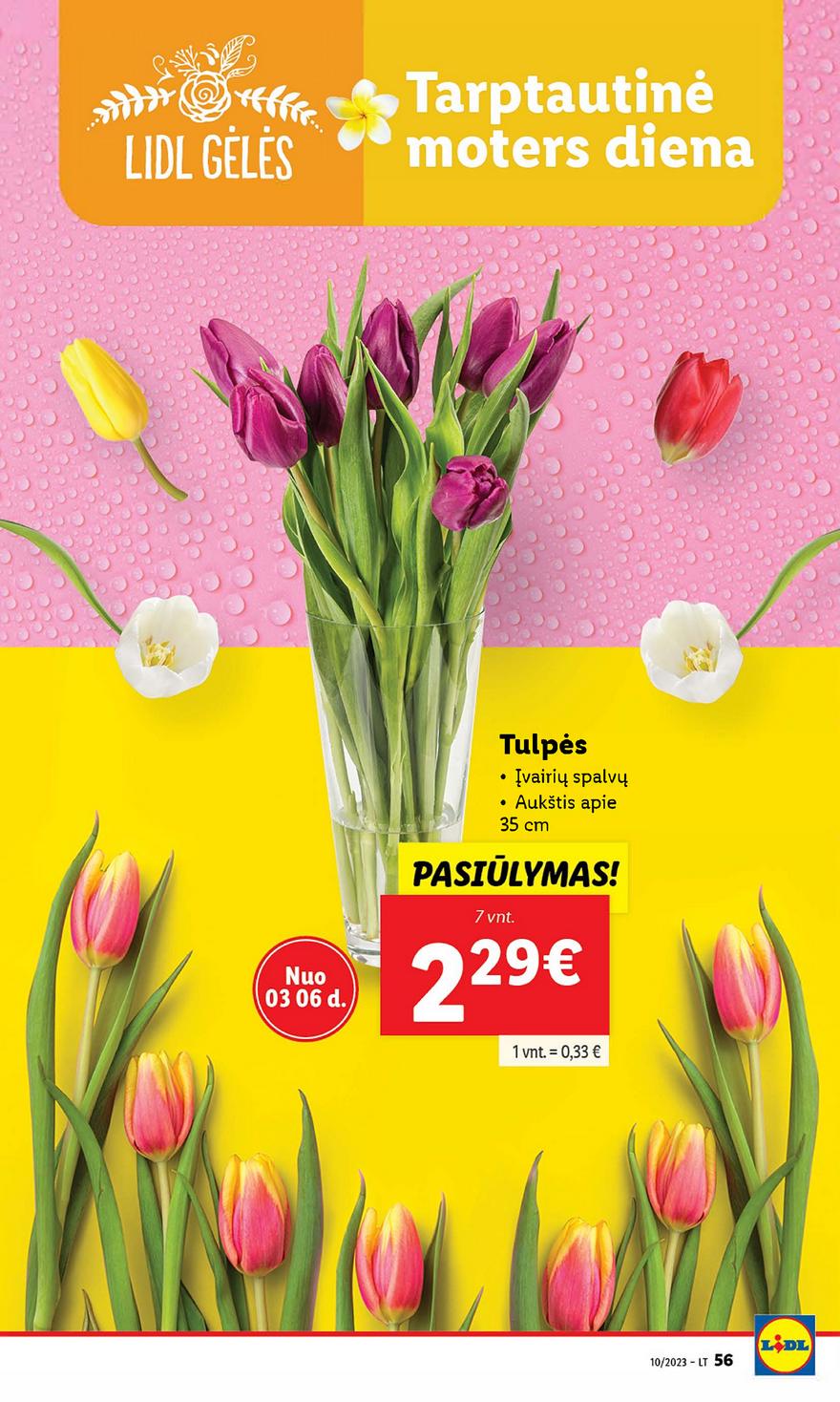 Lidl pasiūlymai akcijos nuo 
  2023-03-03 iki 
  2023-03-12 | Leidinukas.lt puslapis 56