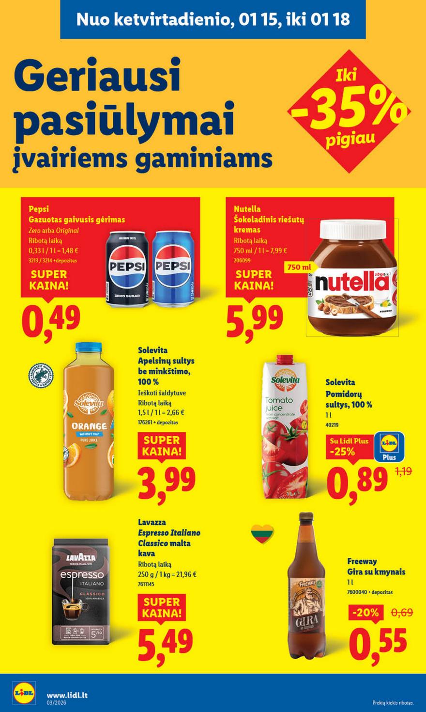Lidl leidinys akcijos nuo 
  2026-01-12 iki 
  2026-01-18 | Leidinukas.lt puslapis 24
