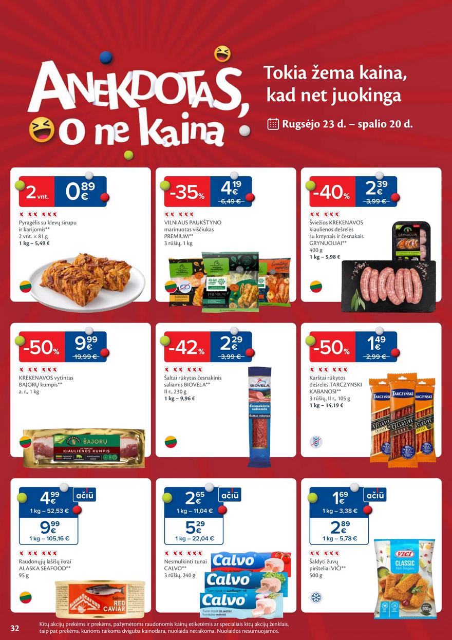 Maxima savaitinis leidinys akcijos nuo 
  2025-09-30 iki 
  2025-10-06 | Leidinukas.lt puslapis 32