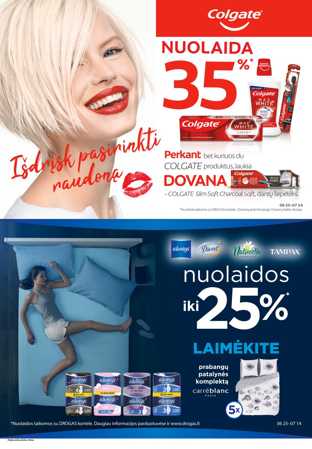 Drogas leidinys akcijos nuo 
  2019-06-25 iki 
  2019-07-14 | Leidinukas.lt puslapis 17