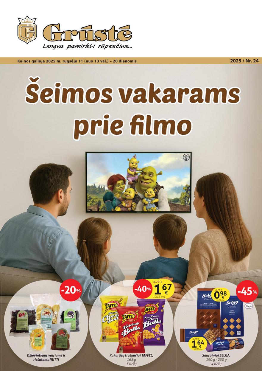 Grūstės leidinys akcijos nuo 
  2025-09-11 iki 
  2025-09-20 | Leidinukas.lt puslapis 1