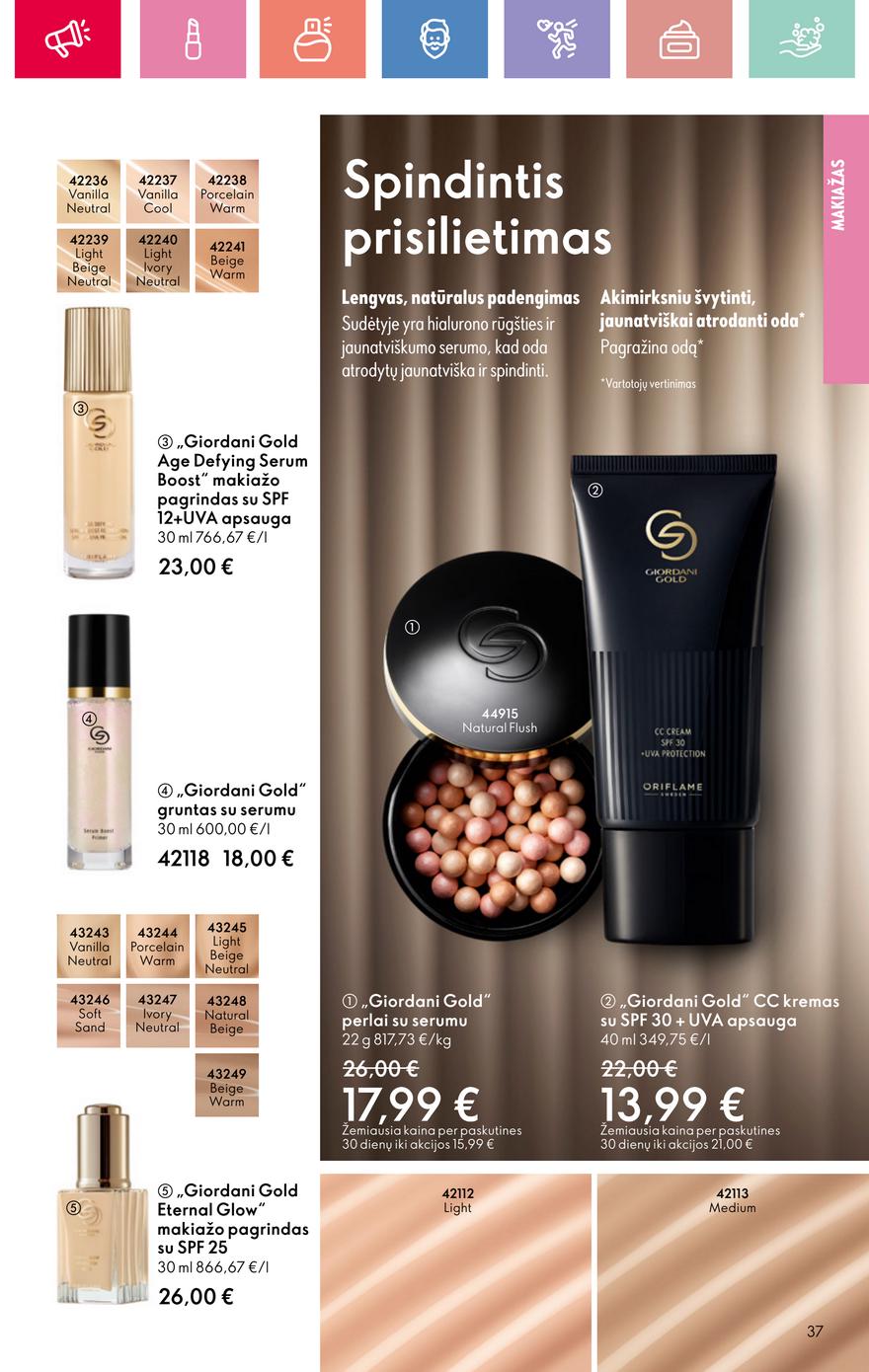 Oriflame katalogas akcijos nuo 
  2025-07-13 iki 
  2025-08-02 | Leidinukas.lt puslapis 37