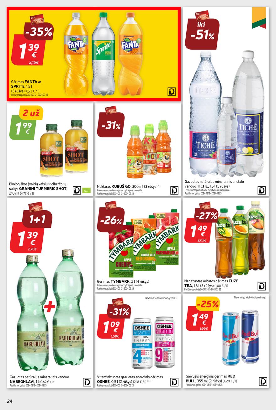 Rimi savaitinis leidinys akcijos nuo 
  2024-03-19 iki 
  2024-03-25 | Leidinukas.lt puslapis 24