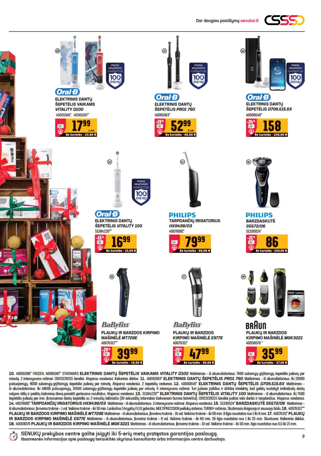 Senukai reklaminis leidinys akcijos nuo 
  2020-11-04 iki 
  2020-11-30 | Leidinukas.lt puslapis 3