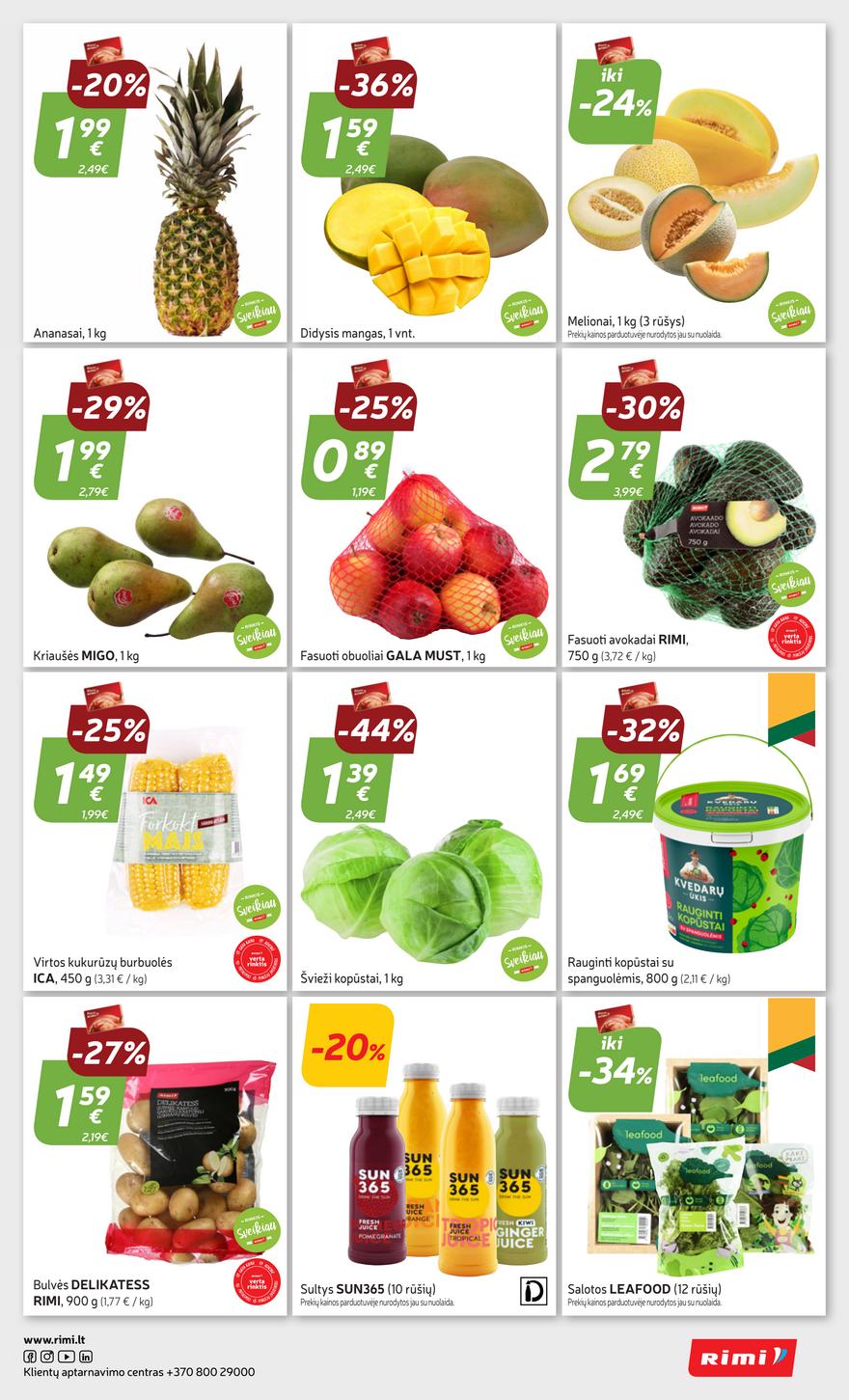 Rimi savaitinis leidinys 16 akcijos nuo 
  2025-04-15 iki 
  2025-04-21 | Leidinukas.lt puslapis 17